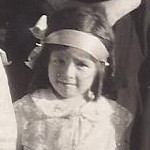 4歳の時のバーバラ・Y・マーティン